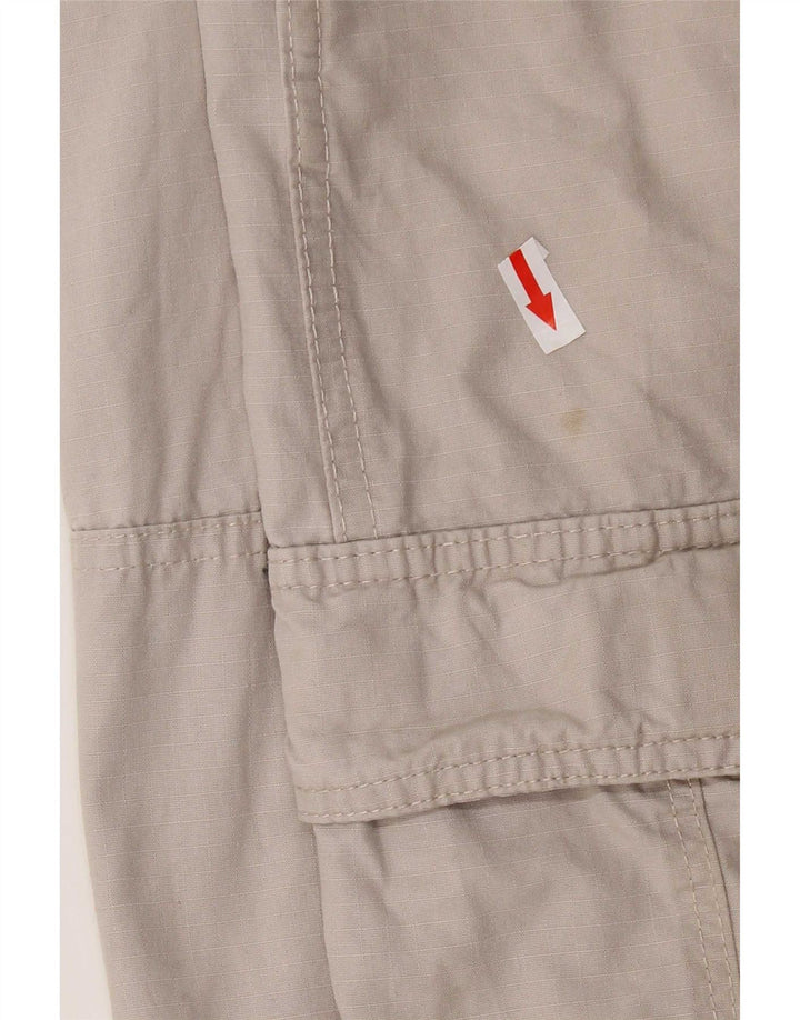 Wrangler Mens Cargo Shorts W44 2XL Grey Cotton
