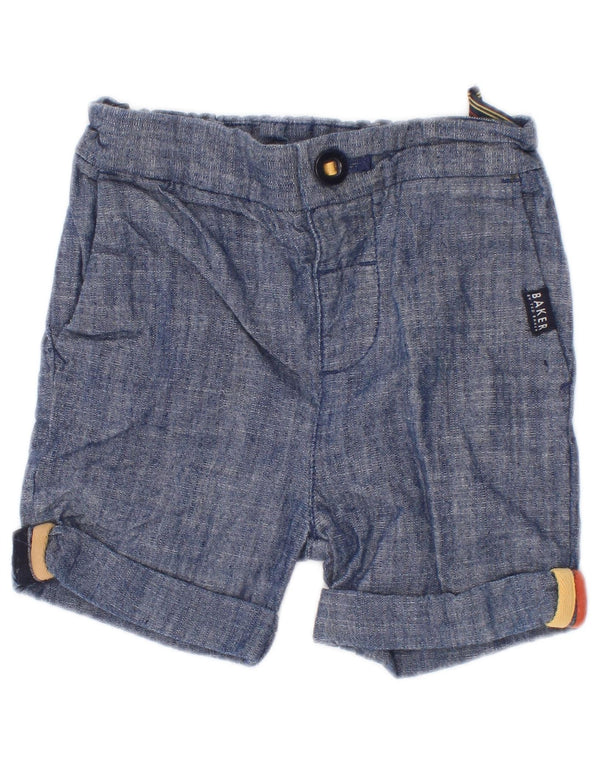 Ted Baker Baby Boys Chino Shorts 3-6 måneder W16 Blå Bomuld