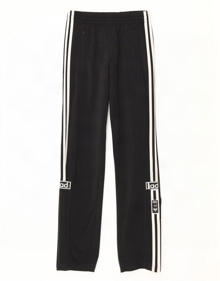 Adidas Pantalon de survêtement graphique pour homme XS Noir Polyester