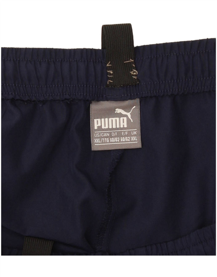 Pantaloni da tuta da uomo Puma Joggers 2XL Poliestere blu navy