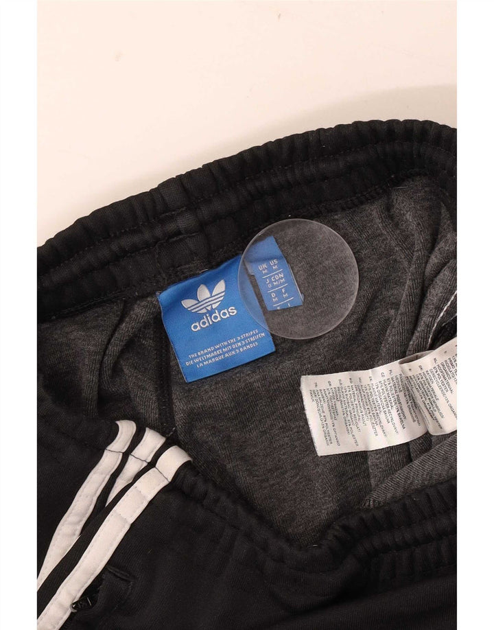 Adidas Mens Tracksuit Trousers Joggers Medium  Black Polyester