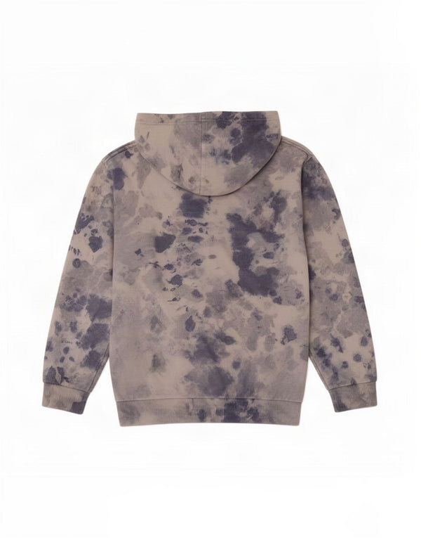 Felpa con cappuccio Nike per ragazze 12-13 anni grande in cotone tie dye blu