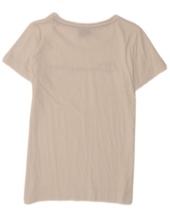 Champion Boys Regular Graphic T-Shirt Top 9-10 år Medium White