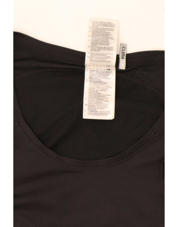 T-shirt Adidas Climacool da donna Top UK 16 grande poliestere nero