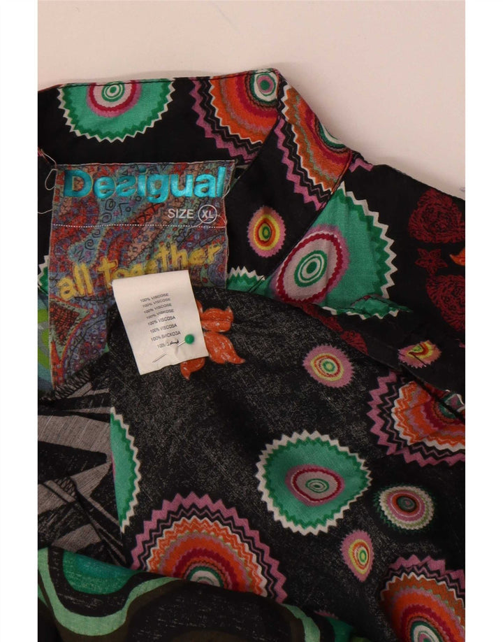 Desigual ženska košulja s apstraktnim uzorkom UK 18 XL Višebojna