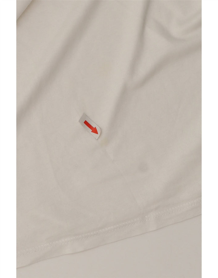 LEVI'S Womens Graphic T-Shirt Top UK 10 Small White