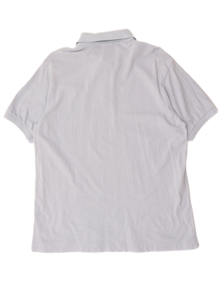 Polo da uomo Lacoste taglia 5 grande in cotone blu