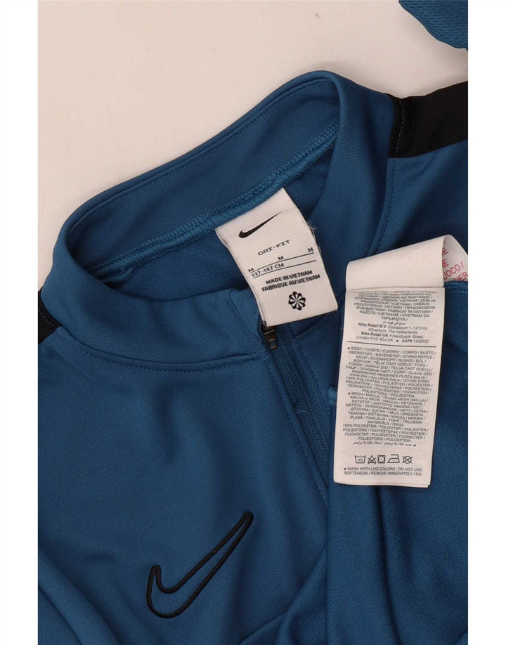 Nike Boys Dri Fit Pullover Trenirka Top 10-11 Years Medium Blue