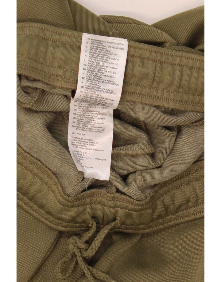 Adidas Mens Tracksuit Trousers Joggers Medium  Khaki Polyester