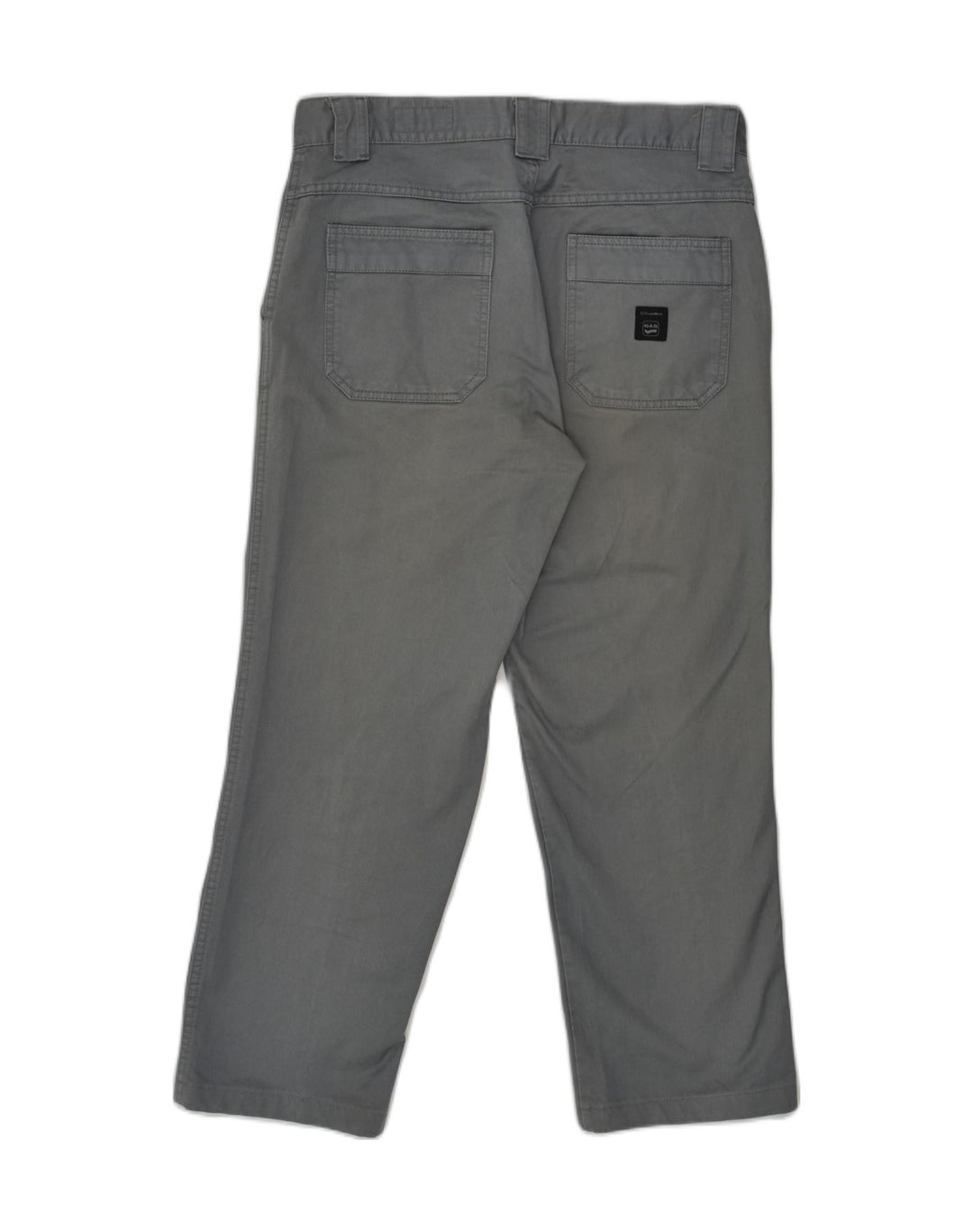 GAS Mens Tapered Chino Trousers W32 L26 Grey Cotton | Vintage Gas | Thrift | Second-Hand Gas | Used Clothing | Messina Hembry 