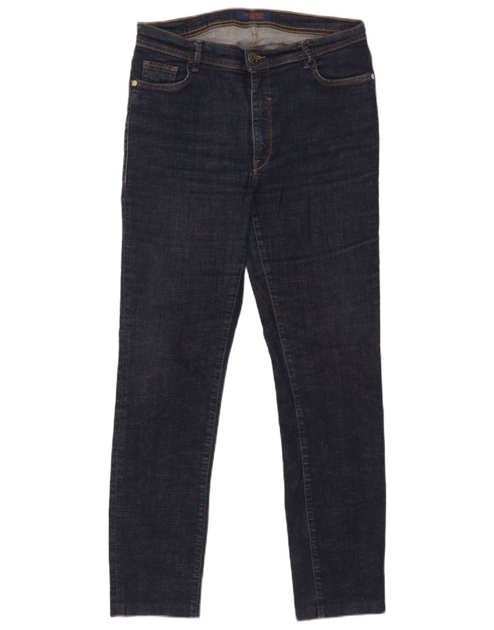 Trussardi Womens Slim Jeans W30 L29 Navy Blue