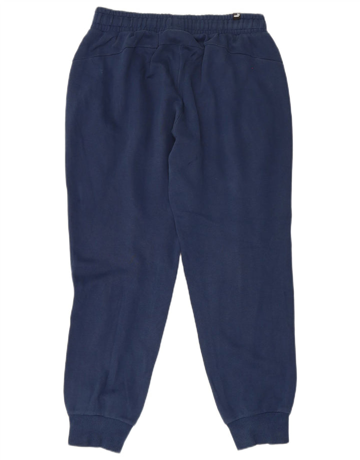 Puma Herre grafisk træningsdragt Bukser Joggers Medium Navy Blue