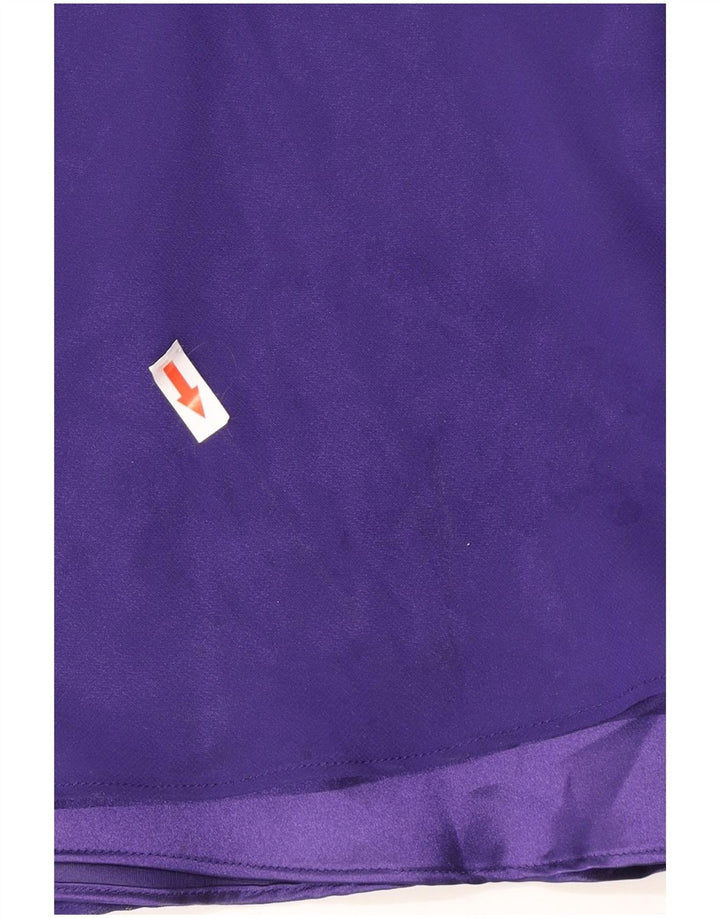 Debut Womens Sleeveless Maxi Dress UK 14 Medium Purple Polyester