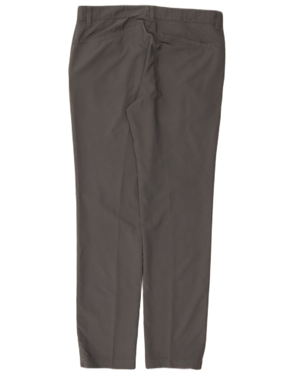 Calça Adidas Mens Slim Chino W32 L32 Cinza Poliéster