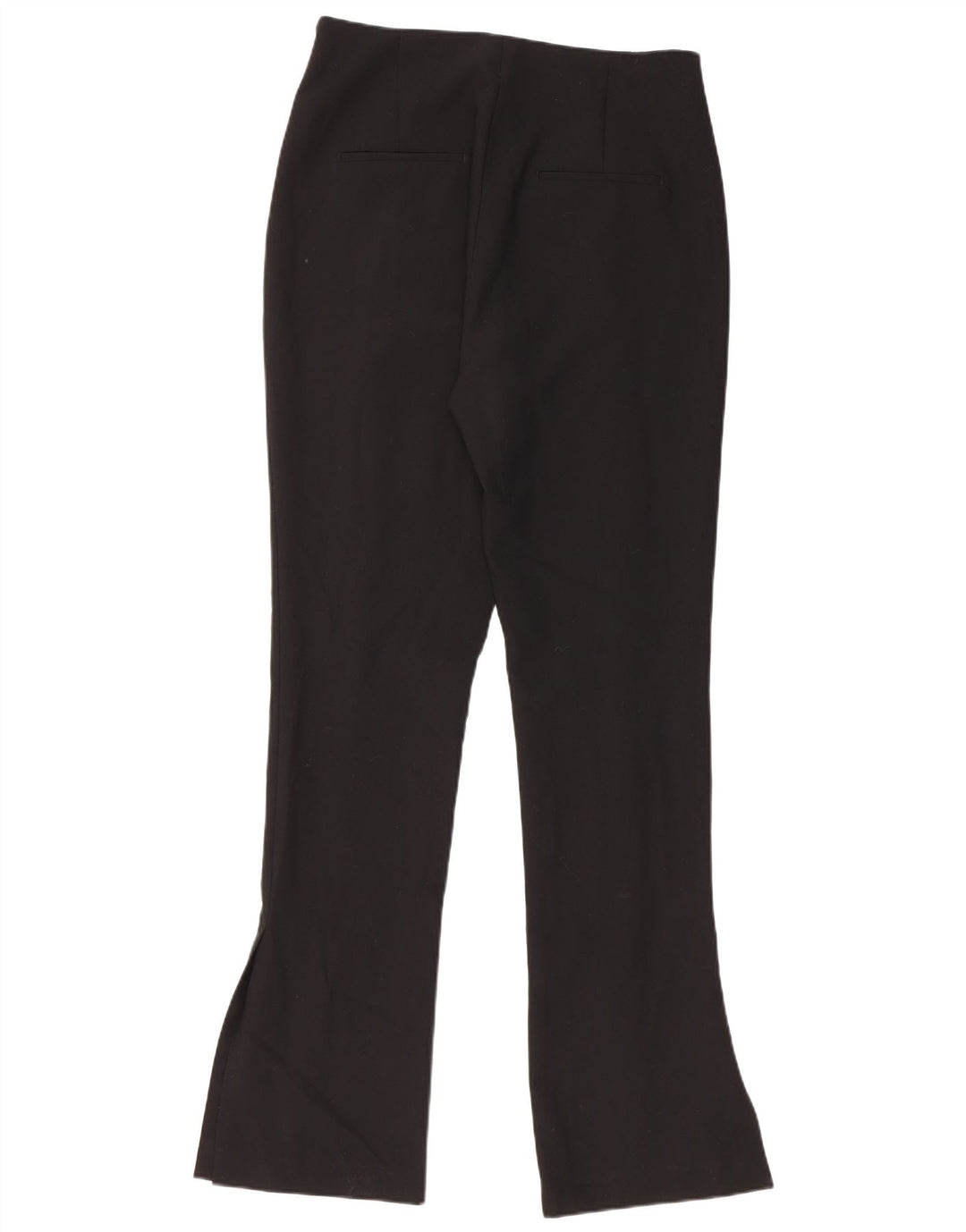 Pantaloni casual ZARA da donna Bootcut grandi neri in poliestere