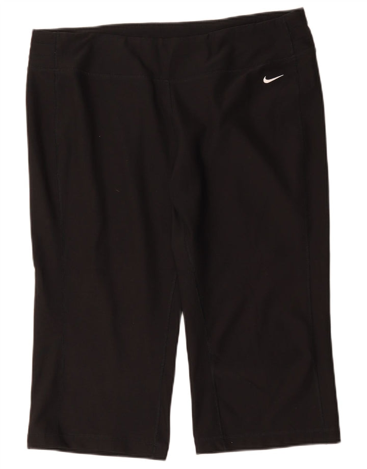 Nike Womens Capri Leggings UK 20/22 XL Black
