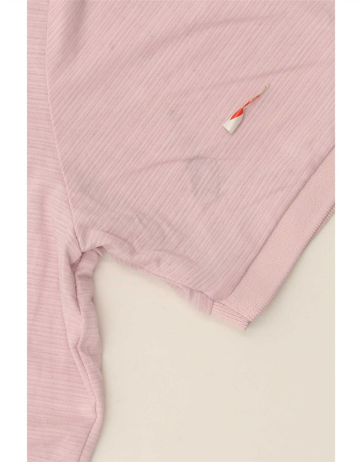 Calvin Klein Polo Homme Rose Moyen Rayures Polyester