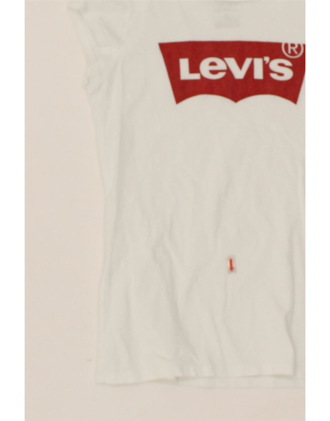 LEVI'S Boys Graphic T-Shirt Top 9-10 Years White Cotton Vintage Levi's and Second-Hand Levi's from Messina Hembry 