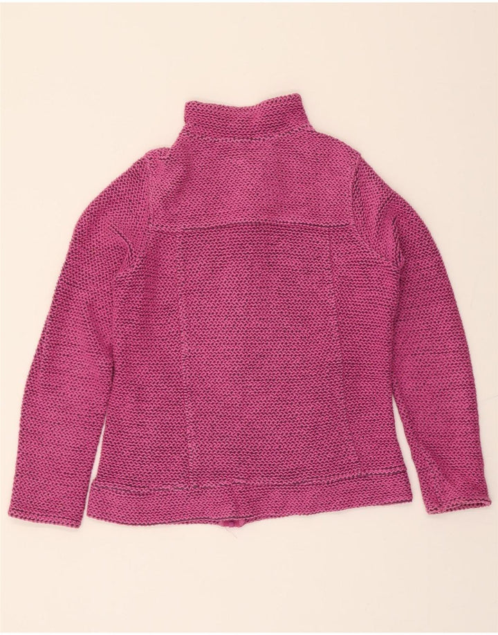 WEIRD FISH Womens Tracksuit Top Jacket UK 10 Small Pink Cotton Vintage Weird Fish and Second-Hand Weird Fish from Messina Hembry 