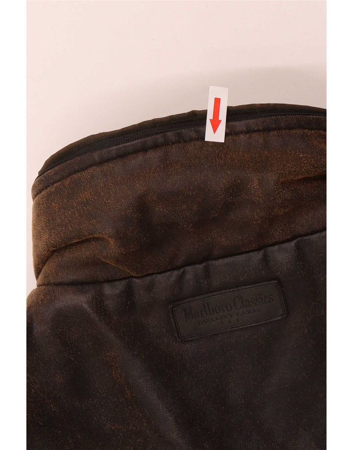 Marlboro Classics Herre Utility Jacket UK 40 Large Brown Cotton Classic
