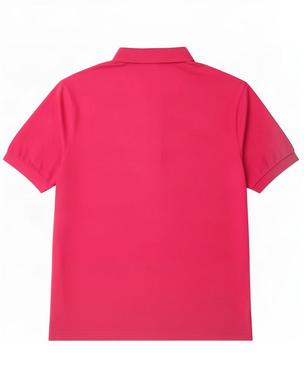 Polo Diadora Uomo Large Rosa In Cotone