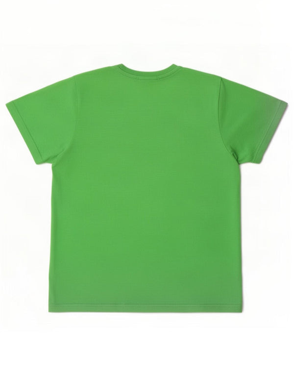 Adidas Mens Graphic T-Shirt Top Large Green Cotton