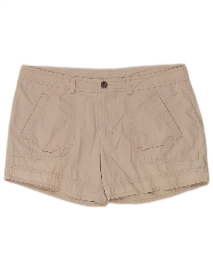 Pantaloni scurți chino Champion pentru femei, mediu W30, bumbac, bej