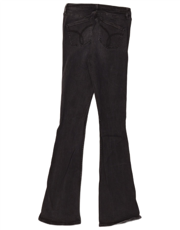 Calvin Klein Womens Slim Bootcut Jeans W28 L32 Black Lyocell