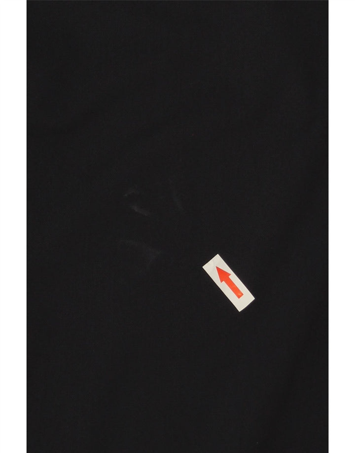 Zara Mens Slim Fit Shirt Medium Navy Blue Polyamide