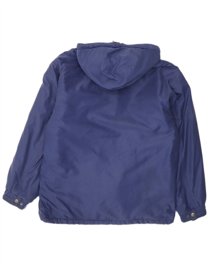 Polartec Mens Oversized Windbreaker Jacket UK 38 Medium Blue Polyester