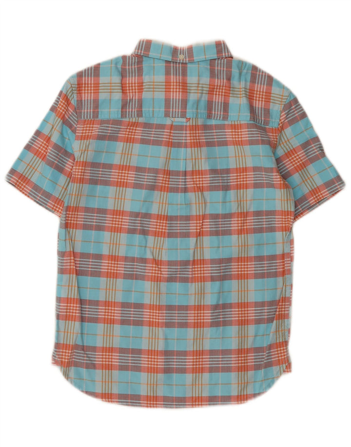 Lyle & Scott Boys Short Sleeve Shirt 12-13 Years Multicoloured Check Cotton