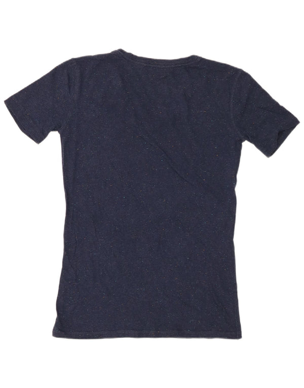 Carhartt Womens Relaxed Fit T-Shirt Top US 16/18 XL Navy Blue Flecked