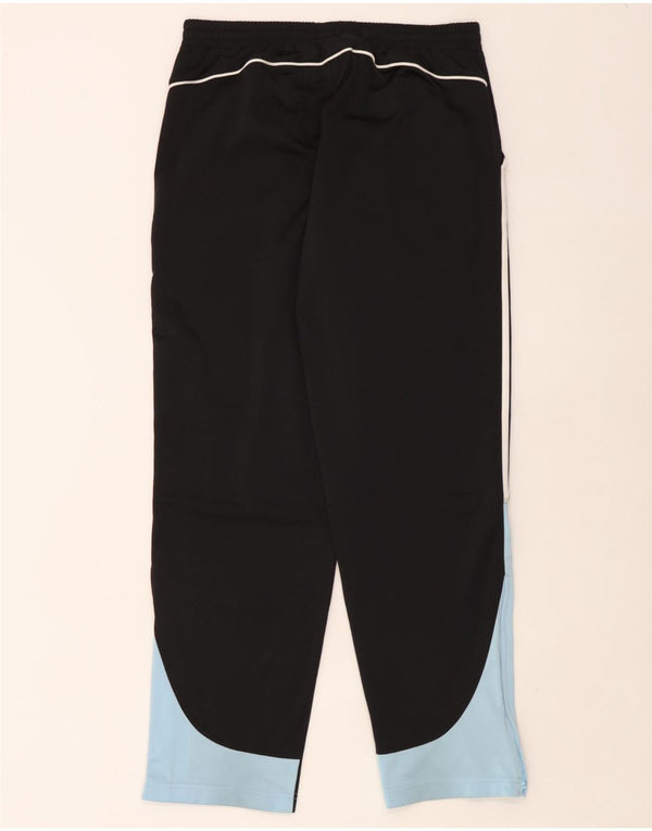 Adidas Træningsdragtsbukser til mænd UK 40/42 Medium Sort Colourblock Polyester
