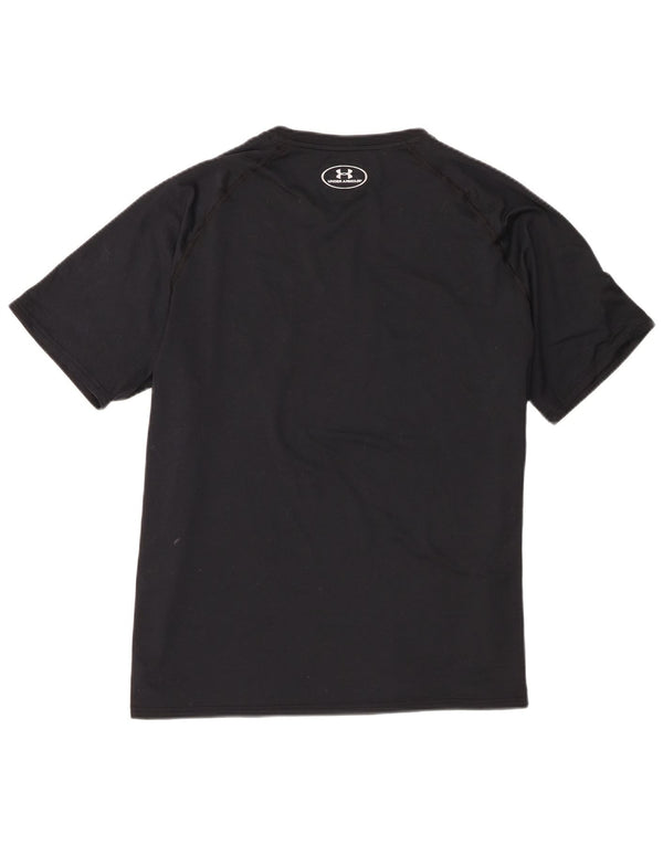 Under Armour Mens Heat Gear Graphic T-Shirt Top XL Black