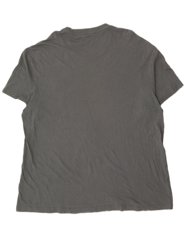 Lee Herre Relaxed Fit Grafisk T-Shirt Top 2XL Grøn Bomuld