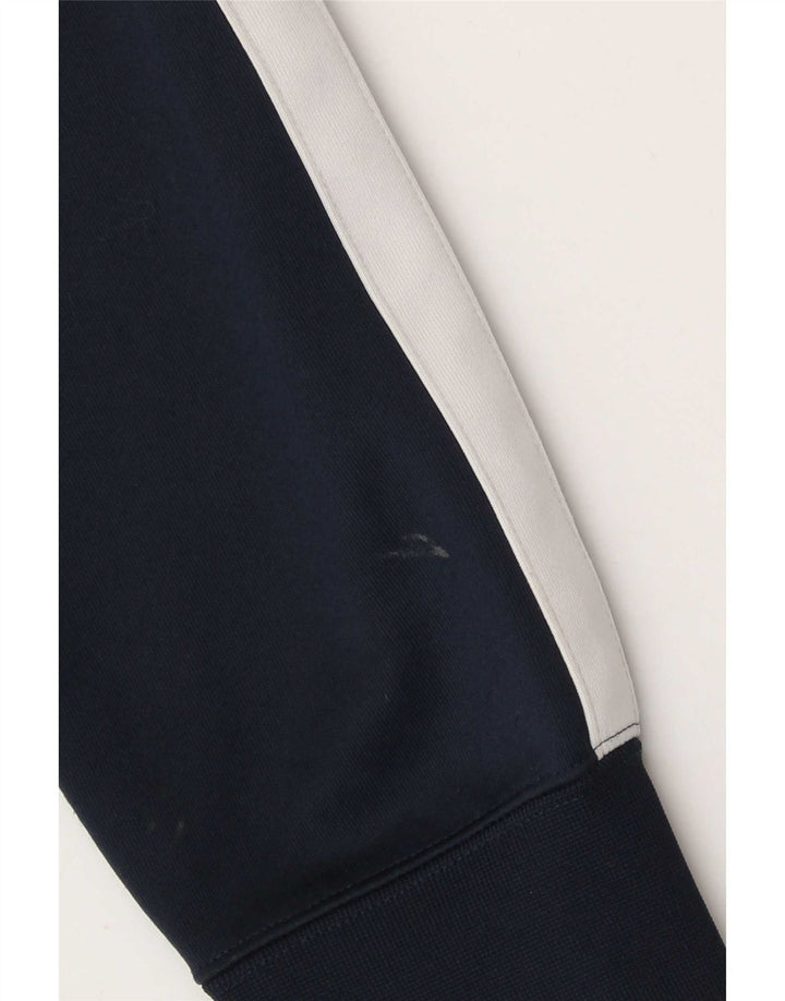 Giacca da ginnastica da uomo Nike XL XL in poliestere color block blu navy