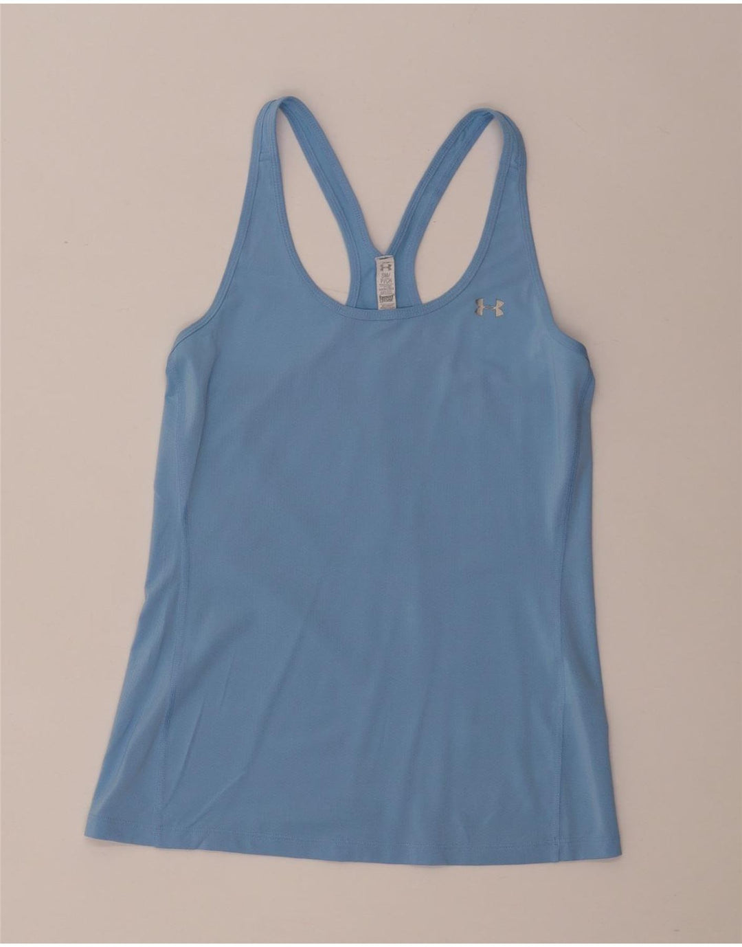 Under Armour Womens Vest Top UK 10 Small Blue