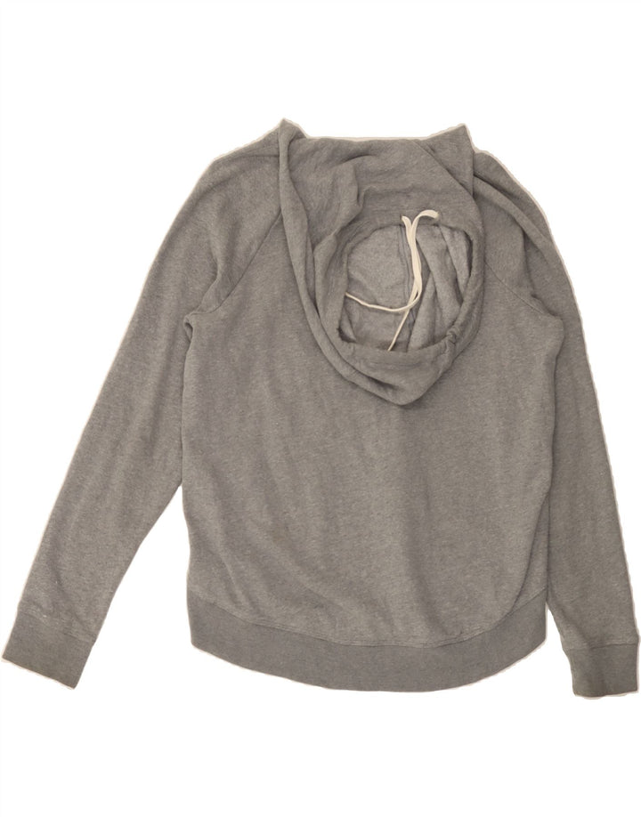 UNDER ARMOUR Womens Graphic Hoodie Jumper IT 42/44 Medium Grey Cotton Vintage Under Armour and Second-Hand Under Armour from Messina Hembry 