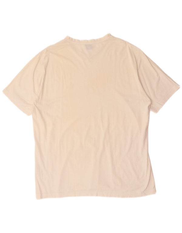 Hugo Boss Mens T-Shirt Top XL White Cotton