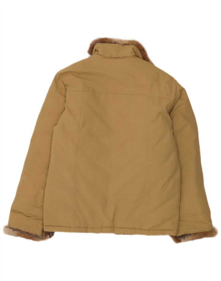 Giacca imbottita da donna Woolrich UK 14 Nylon beige medio