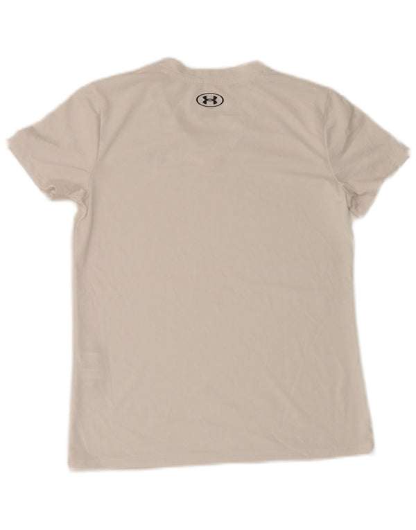 Under Armour T-Shirt Homme Blanc XS Polyester