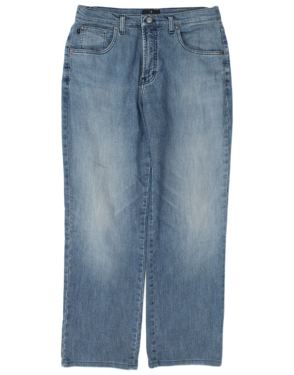 Jeans Straight Uomo Trussardi W32 L30 Cotone Blu