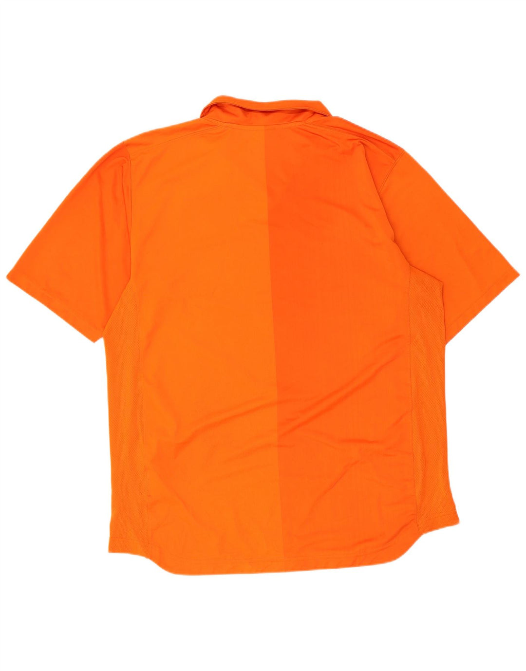 Nike Mens Polo Shirt UK 45/47 XL Orange Polyester