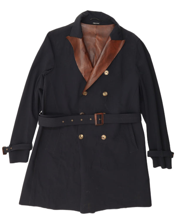Trench da uomo Giorgio Armani UK 38 Colore blu navy medio