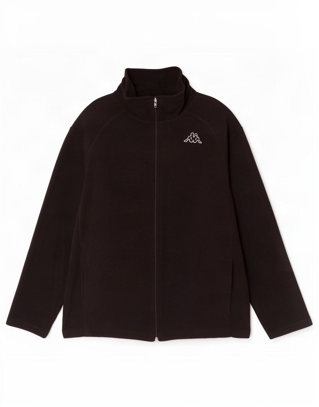 Kappa Chaqueta Polar Hombre UK 42 XL Poliéster Negro
