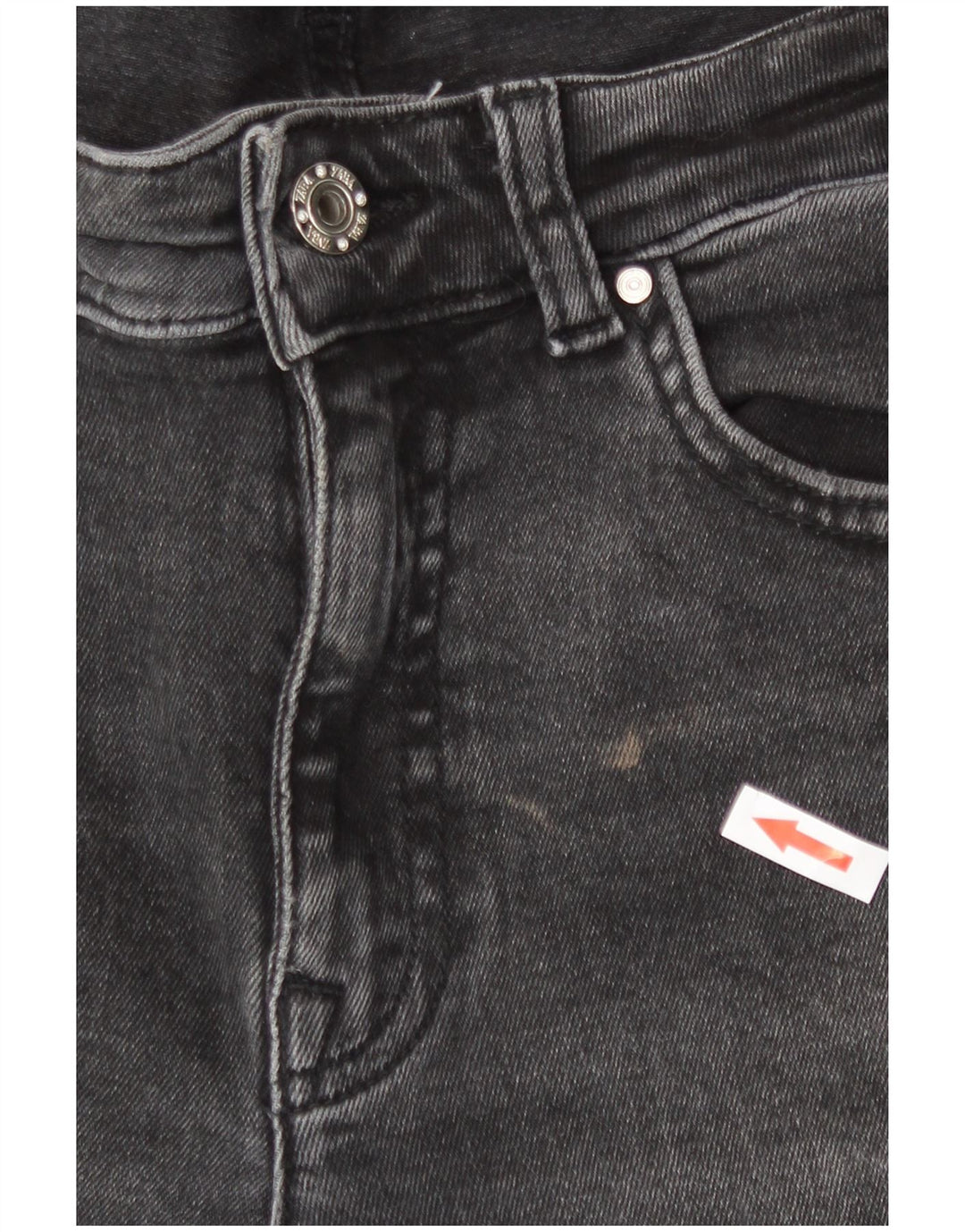Zara Dame Slim Jeans EU 42 Large W32 L26 Grå
