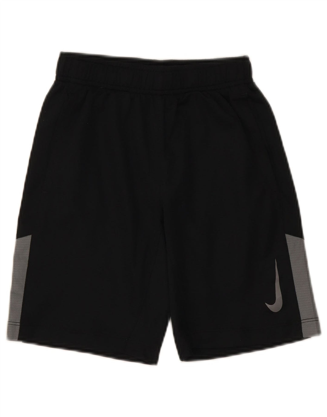 Nike Boys Dri Fit Sport Shorts 8-9 Years Small Black Colourblock Polyester
