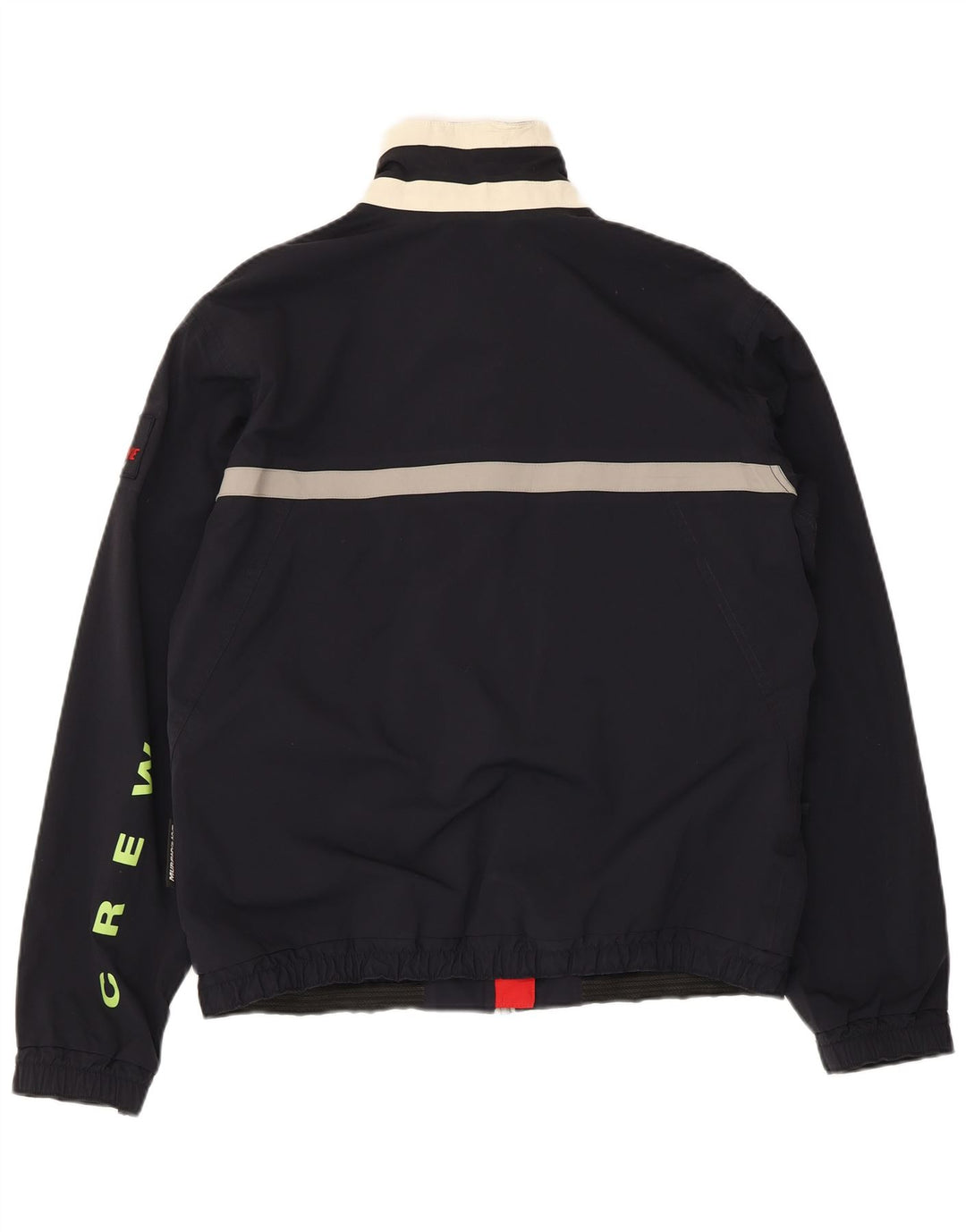 Murphy & Nye Mens Graphic Bomber Jacket UK 42 XL Navy Blue Colourblock