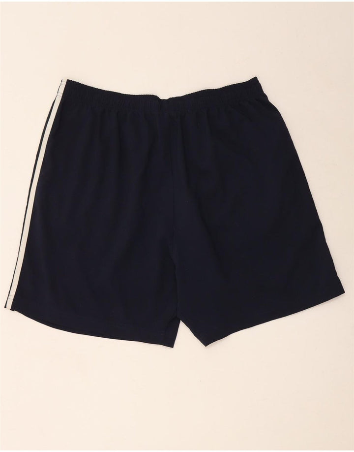 Pantaloncini sportivi da uomo ADIDAS XL blu navy in poliestere