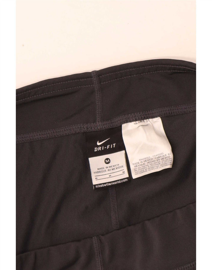 Nike Short de sport Dri Fit pour femme UK 12 Noir moyen Polyester